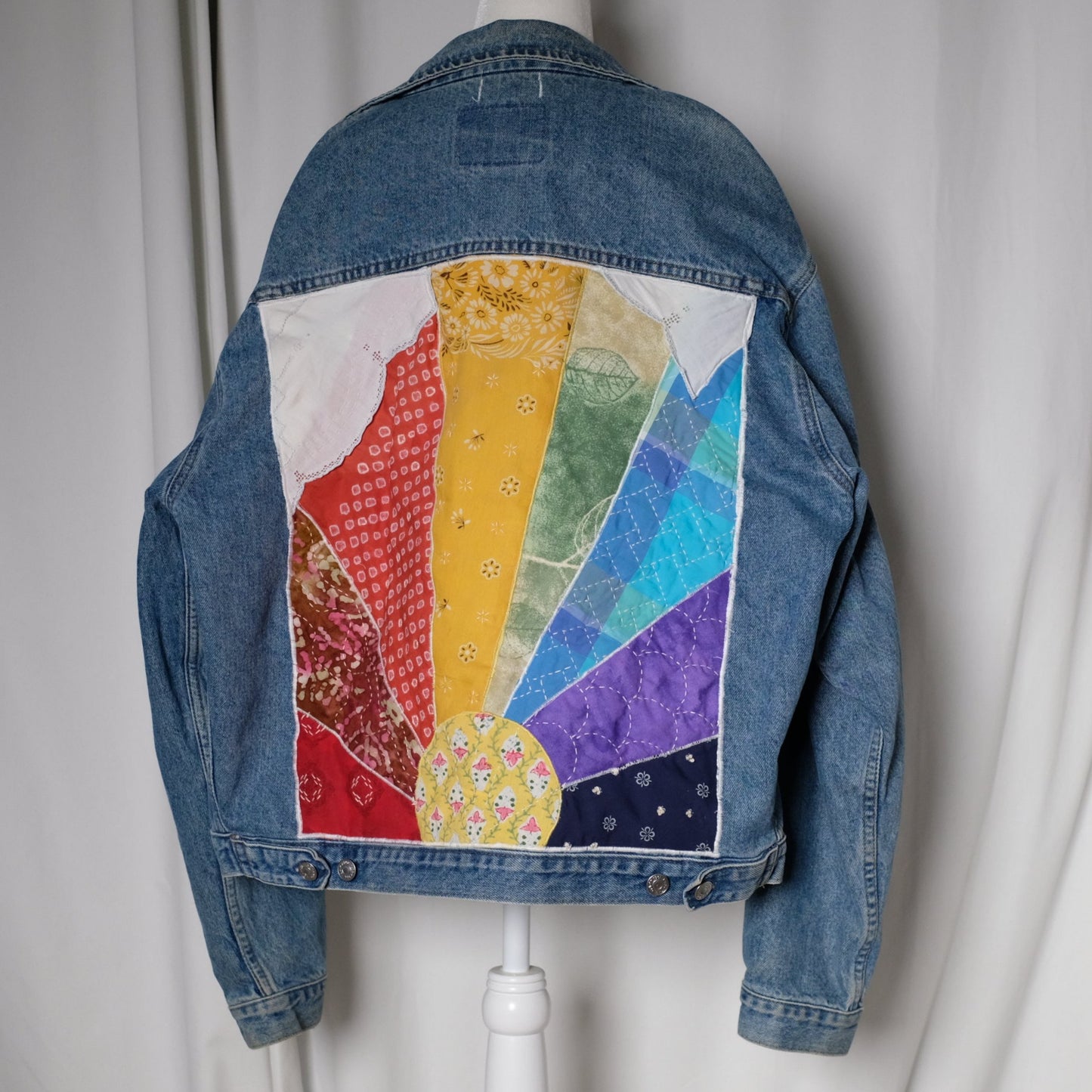"Proud Magic" Reworked Denim Jacket