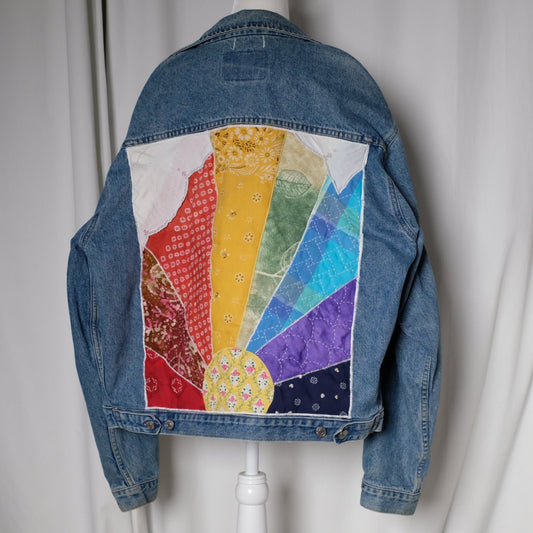 "Proud Magic" Reworked Denim Jacket