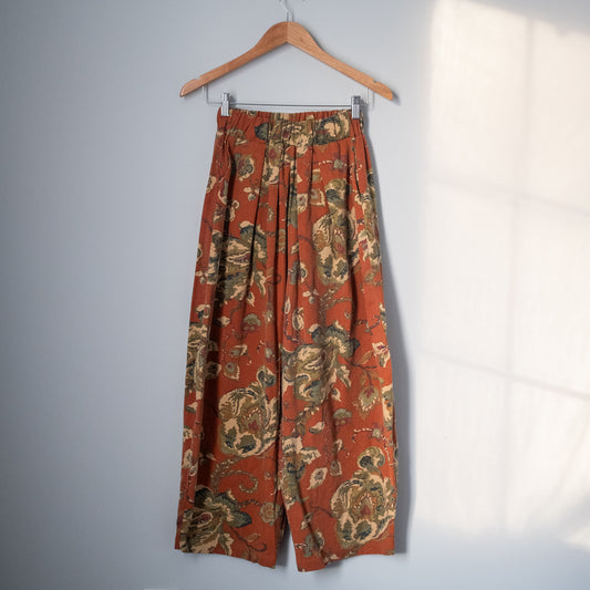 Fall Barrel Pant - Autumnal Floral (Size 1)