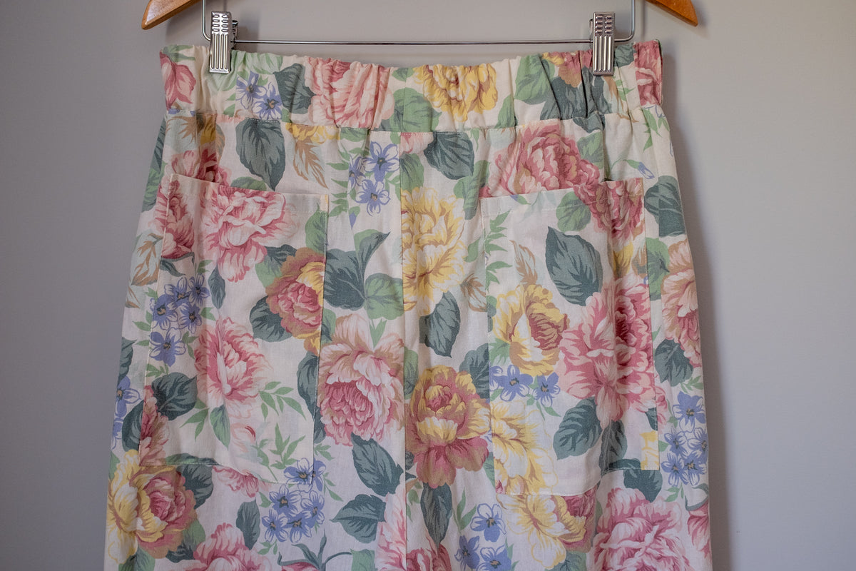 Summer Balloon Pant - Cabbage Rose